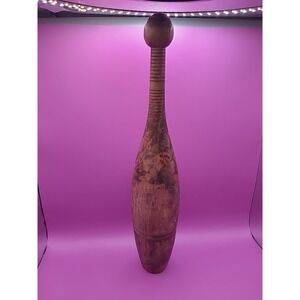 Antique 19th Century Handmade‎ Wooden Exercise Pin